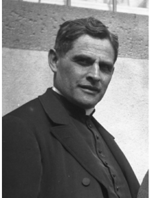 Le chanoine Charles Haaby et sa cousine Lina Ritter